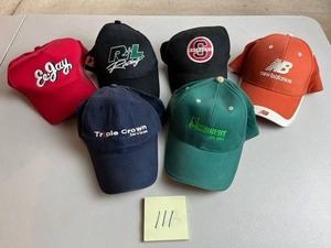 lot 111 image: Vintage Baseball Hat Lot