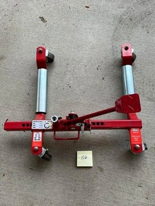 lot 116 image: Ironton Heavy-Duty Mechanical Wheel Dolly (1,250 lbs. Lift Capacity) - Nice