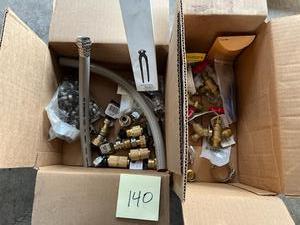 lot 140 image: Nice Lot of Lawn Irrigation Hardware