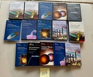 lot 157 image: The Great Courses DVD Collection - Science and Technology (Huge Value)