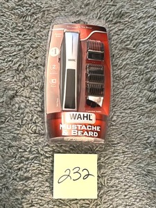 lot 232 image: New Wahl Mustache & Beard Trimmer