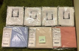 lot 236 image: Vintage Window Sheers and Panels Lot (New Old Stock)