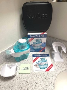 lot 238 image: Nice Navage Saline Nasal Irrigation System