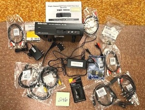lot 246 image: Vintage Data Video TBC-100 Single Channel Full Frame 422 Time Base Corrector & Peripherals