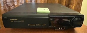 lot 247 image: Vintage Panasonic AG-1980 Pro Line Desktop Editor Video Cassette Recorder ($600 Value)