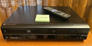 lot 249 image: Panasonic DMP-BD70V Blu-Ray DVD VCR Combo Player (No Power Cable)