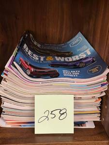 lot 258 image: Consumer Reports Magazines (2019-2023)