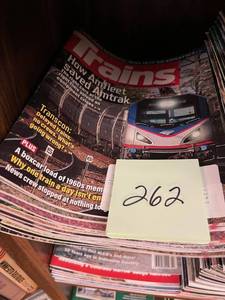 lot 262 image: TRAINS Magazines (2021-2023)