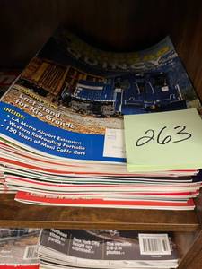 lot 263 image: Railfan & Railroad Magazines (2020-2023)