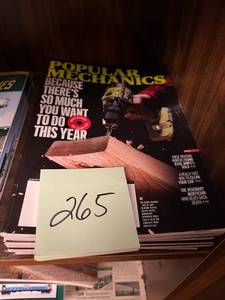 lot 265 image: Popular Mechanics Magazines (2022-2023)