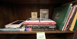 lot 269 image: Neat Book Lot about TrainsRailroads