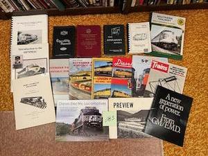 lot 283 image: Vintage Locomotive Operating Manuals, Magazines and Books