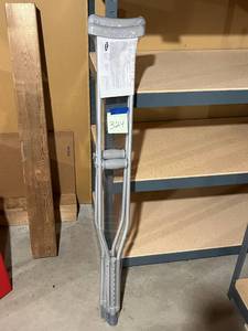 lot 324 image: New Crutches