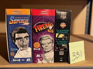 lot 331 image: Sci-Fi DVDs and VHS (Excellent Condition)