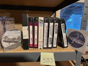lot 333 image: Vietnam War DVDs and VHS (Nice Condition)