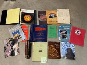 lot 337 image: Vintage Railroad Books and Magazines