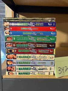 lot 342 image: Married with Children Seasons 1-11 DVDs (Excellent Condition)