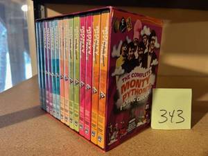 lot 343 image: The Complete Monty Python Flying Circus DVD Set (Excellent Condition)
