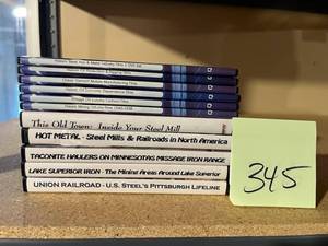 lot 345 image: Mining and Railroad DVDs (Excellent Condition)