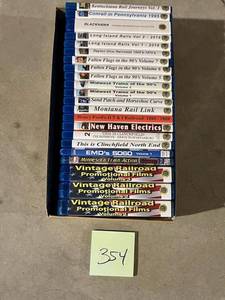 lot 354 image: Blu-Ray Discs about TrainsRailroads (Excellent Condition)