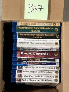 lot 357 image: Blu-Ray Discs about TrainsRailroads (Excellent Condition)