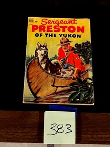 lot 383 image: 1952 Dell Four-Color Comic Sergeant Preston #373 of the Yukon