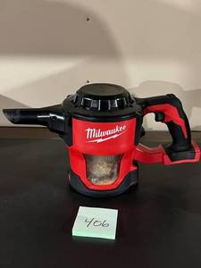 lot 406 image: Milwaukee Compact Vacuum (Good Condition)