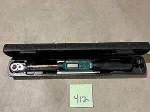 lot 412 image: Master Force Digital Torque Wrench 16.25 Long (Excellent Condition)