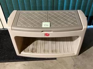lot 416 image: Step 2 Outdoor Storage Container