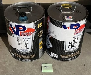 lot 421 image: VP Small Engine Fuel (Ethanol Free) 4 Cycle Fuel (Two 5-Gallon Tanks)