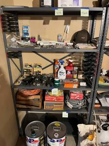 lot 422 image: Metal Shelving Unit (72 x 48 x 24)