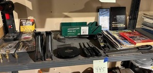 lot 445 image: Tool Lot - Planes, Hammer, Punches, and More