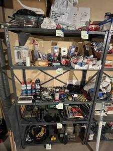 lot 447 image: Metal Shelving Unit (72 x 48 x 24) - Shelf Only