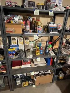 lot 456 image: Metal Shelving Unit (72 x 48 x 24) - Shelf Only