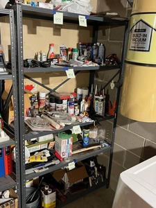 lot 458 image: Metal Shelving Unit (72 x 48 x 24) - Shelving Unit Only