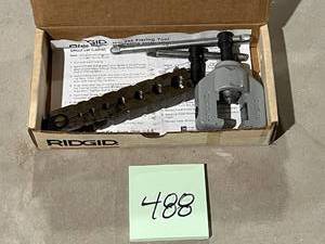 lot 488 image: Rigid Single Lap Flaring Tool (No. 345)