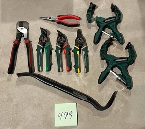 lot 499 image: Master Force, Journey Man, and Roughneck Tools (Nice Condition)
