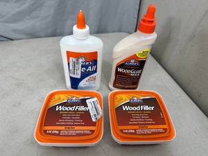 lot 43 image: New Wood Filler, Wood Glue Max, Multi-Purpose Glue