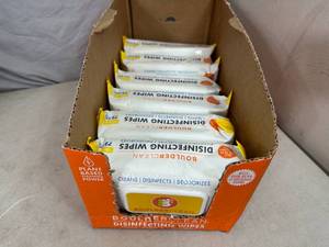 lot 57 image: 6 New Packs of Plant Based Cleaning Wipes