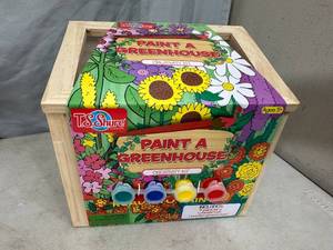 lot 73 image: New Paint a Greenhouse Craft Set