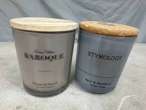 lot 81 image: 2 New Designer Candles