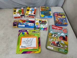 lot 82 image: New Travel Games, Small Crafts, Toys