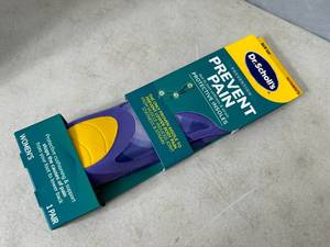 lot 136 image: New Pair of Dr. Scholls Womens Prevent Pain Orthotics Insoles