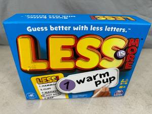 lot 191 image: Less is More Guessing Game