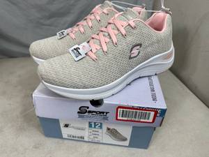 lot 224 image: Brand New Skechers Sport Arch Comfort Shoes - Size 12