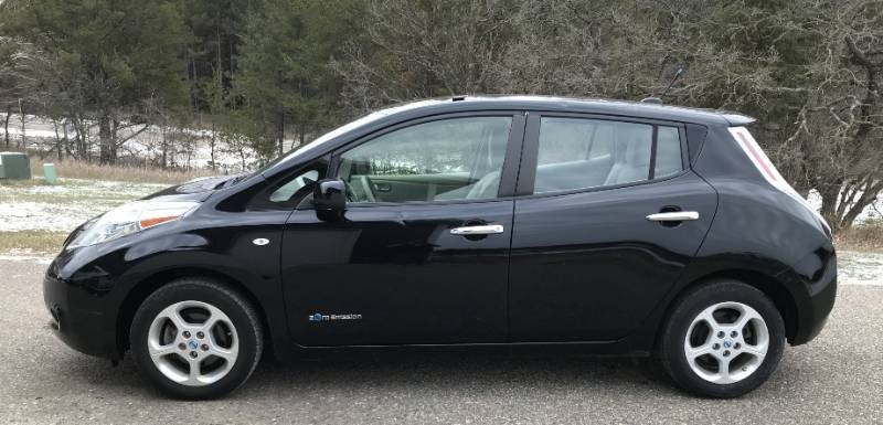 lot 8 image: 2012 Nissan Leaf SL