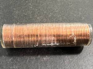 ROLL OF UNC US 1960 LINCOLN CENTS