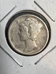 1917-S US MERCURY DIME