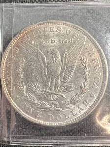 1887 US MORGAN SILVER DOLLAR