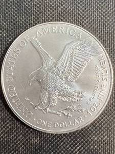 2023 AMERICAN SILVER EAGLE 1 TROY OZ .999 FINE SILVER